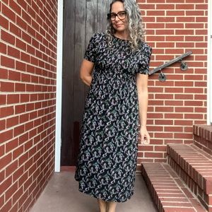 Vintage floral dress